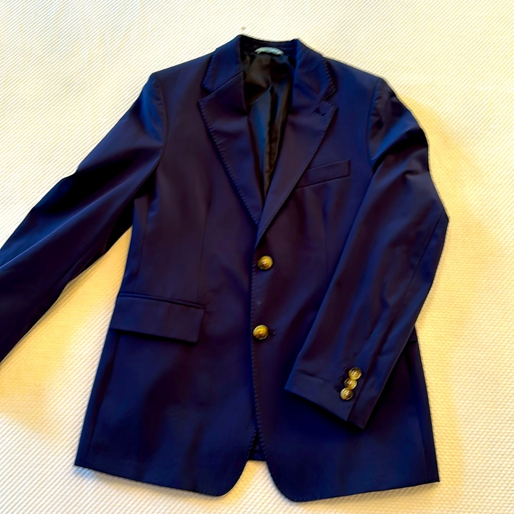Pristine Boys Vineyard Vines sportcoat in performance stretch fabric